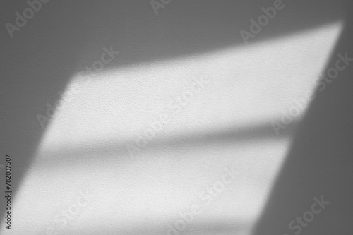 Abstract lines, shadows, light from window on white paper as overlay, texture or background, PNG. © Savvapanf Photo ©