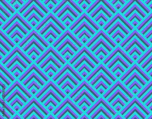 Abstract blue violet pattern for packaging and background. Abstract geometric seamless pattern (ID: 782088783)