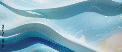 blue wave background