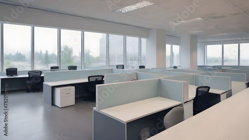 interior of modern office