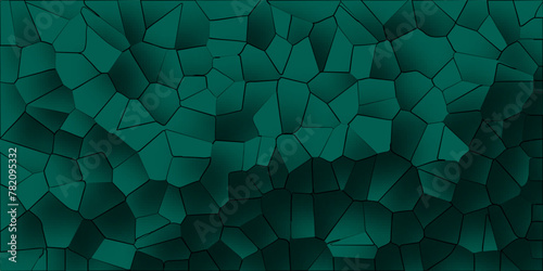 3D abstract seamless papercut broken glass quartz vector background.Geometric tiles pattern.Stained mosaic broken tils vintage vector background.  