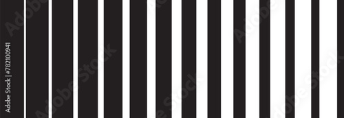 Line fade pattern. Faded halftone black lines isolated on white background. Degraded fades stripe for design print. Fadew halftones strip. Fading linear gradient. Halftone stripe vector. 11:11