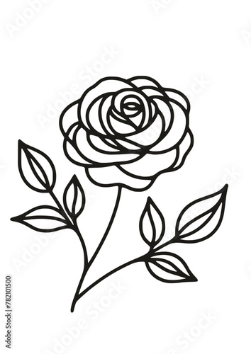 Rose SVG, Roses SVG, Rose Silhouette, Flower SVG, Rose Clipart, Rose Cricut, Cut file, SVG, Rose Design
