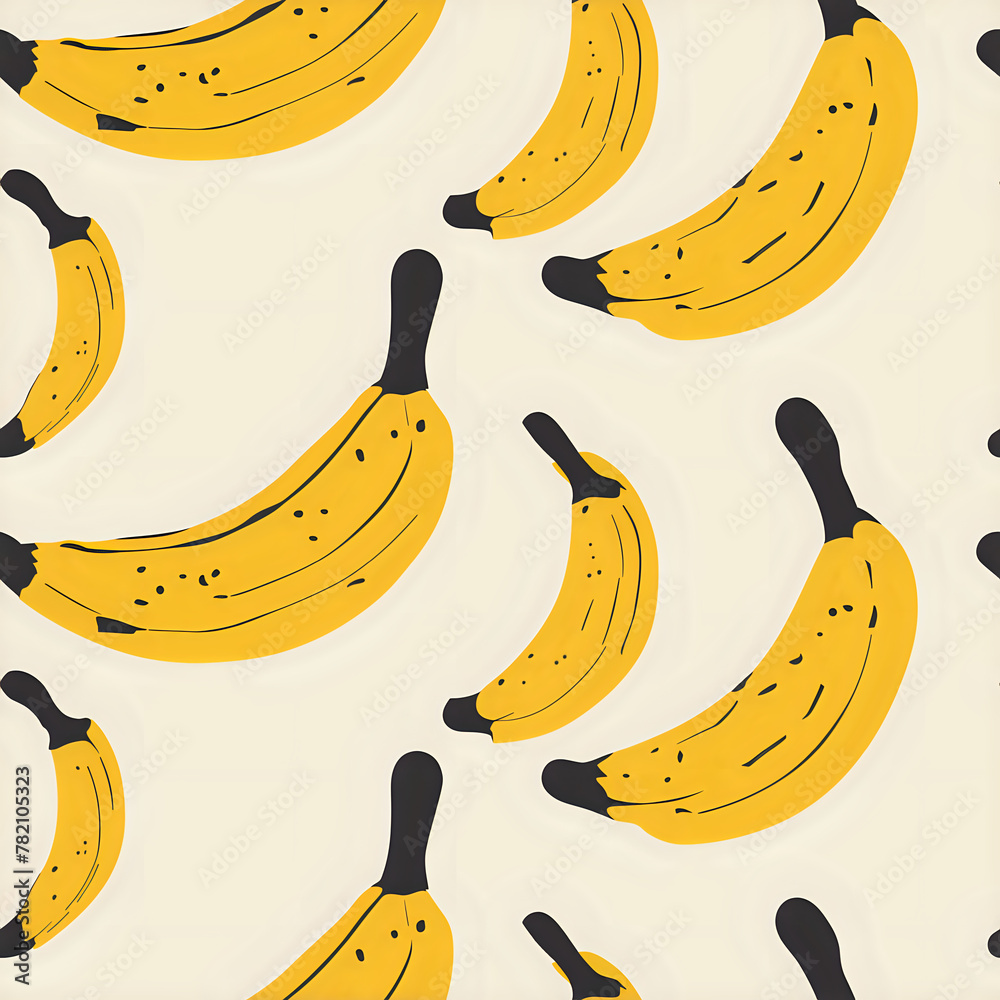banana seamless pattern