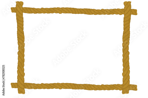 Ropes Border Vector