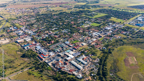 Bronkhorspruit town in Johannesburg South Africa