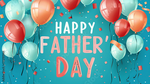 Happy Father's Day background  photo