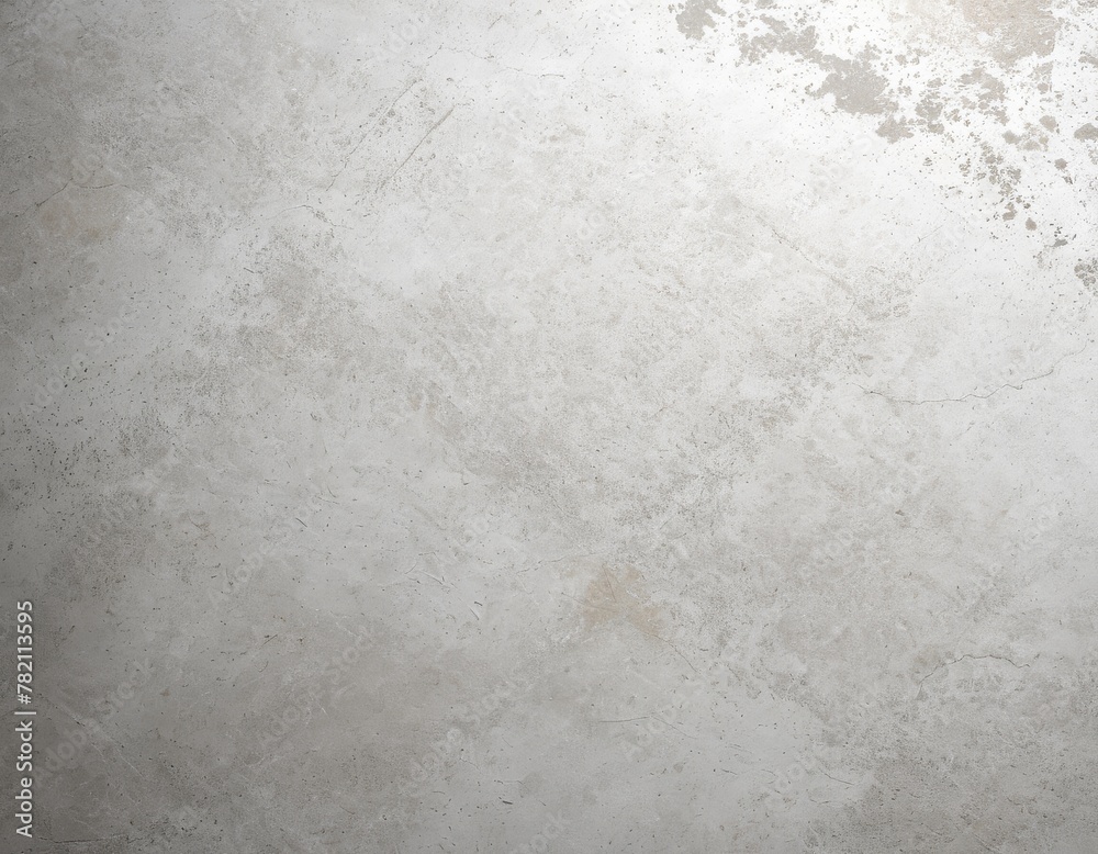 Fototapeta premium White background on cement floor texture - concrete texture - old vintage grunge texture