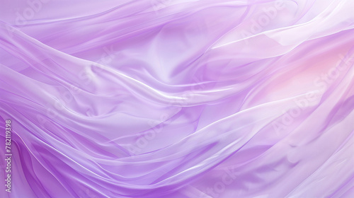 The background is a lilac shade with shimmers and waves