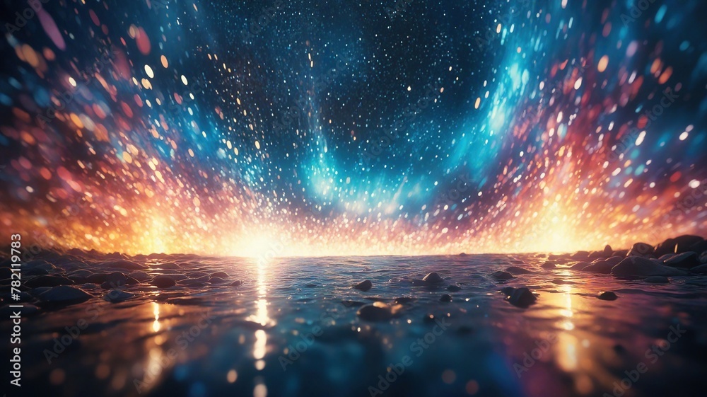 Naklejka premium Artistic background