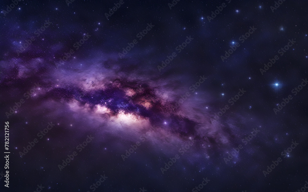 Starry night sky texture, deep blues and purples with sparkling stars, cosmic and serene abstract background