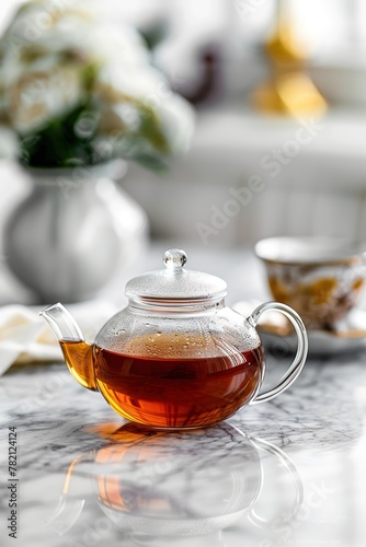 Assam tea. Food photography. For menu brochures and various commercial advertisements