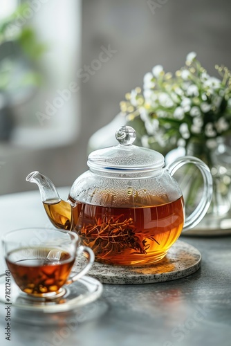 Assam tea. Food photography. For menu brochures and various commercial advertisements