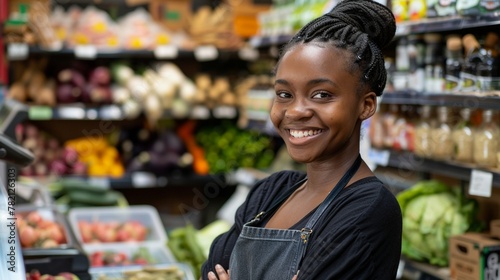 Black female, Eco-Friendly Container Store: Zero Waste Solutions