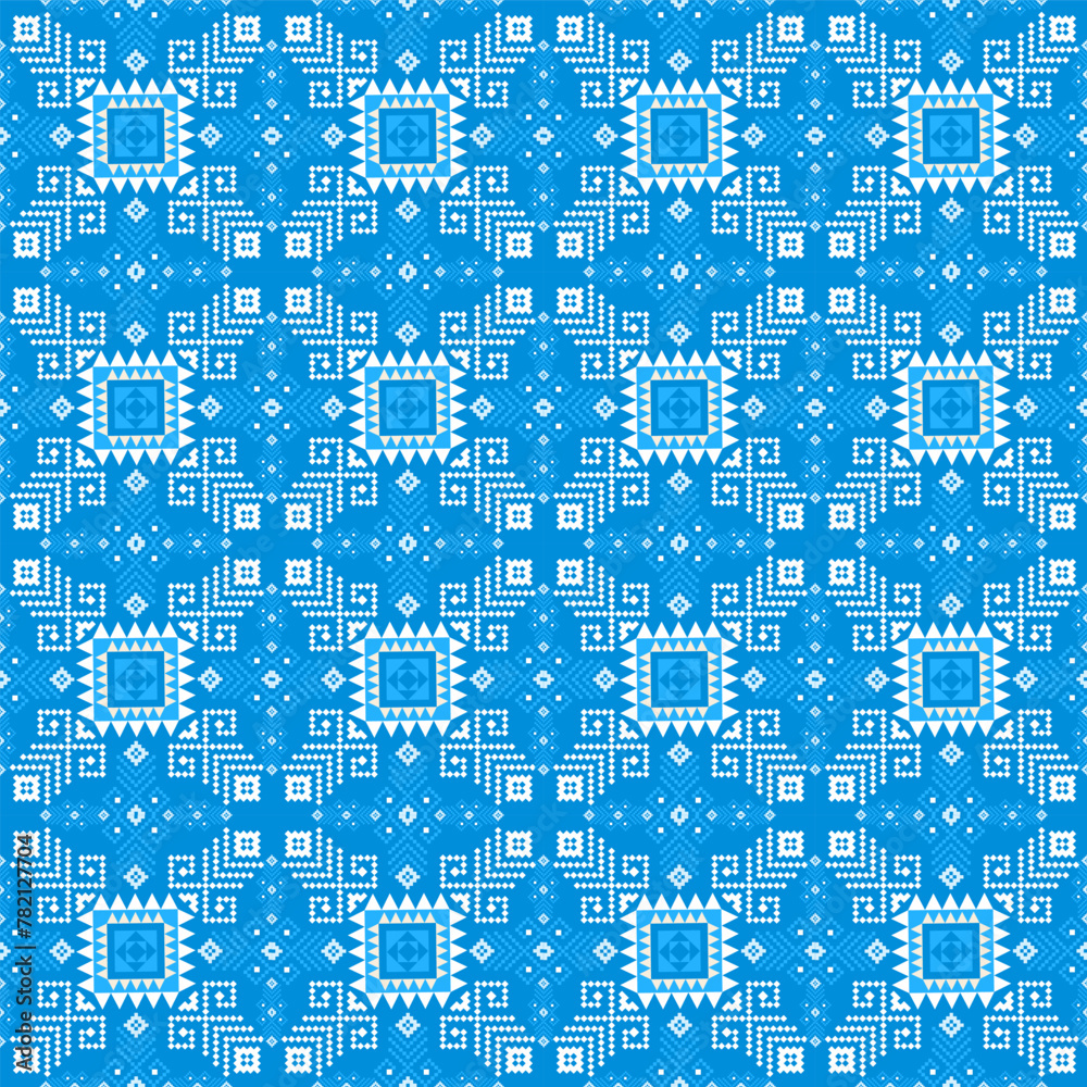 Traditional ethnic,geometric ethnic fabric pattern for textiles,rugs,wallpaper,clothing,sarong,batik,wrap,embroidery,print,background,vector illustration,blue, white,navy blue, sweet, ikat Traditional ethnic,geometric ethnic fabric pattern for textiles,rugs,wallpaper,clothing,sarong,batik,wrap,embroidery,print,background,vector illustration,blue, white,navy blue, sweet, ikat