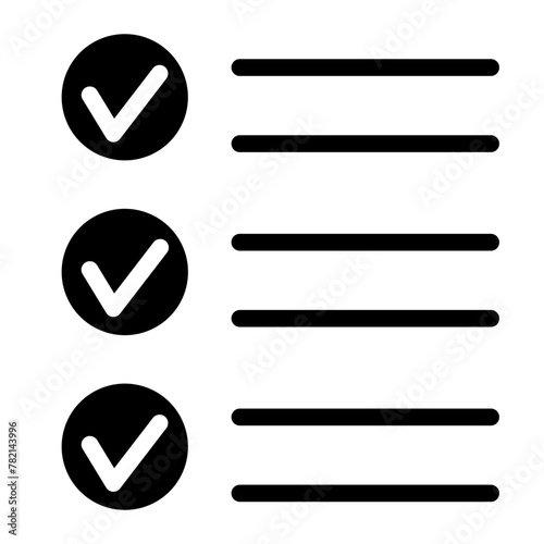 Check list vector icon