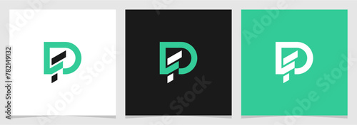 Initial DF FD Modern Logo Vector , Branding Letter Logo