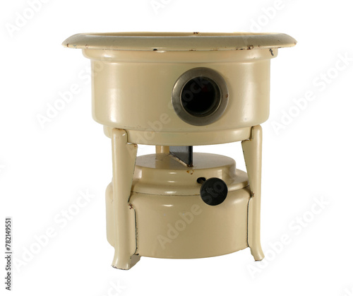 original old stove isolated on transparent background png file