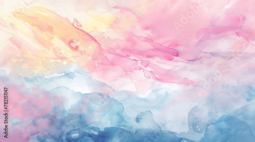 Background made of pastel watercolors