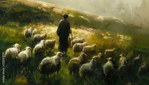 Apostle herded sheeps