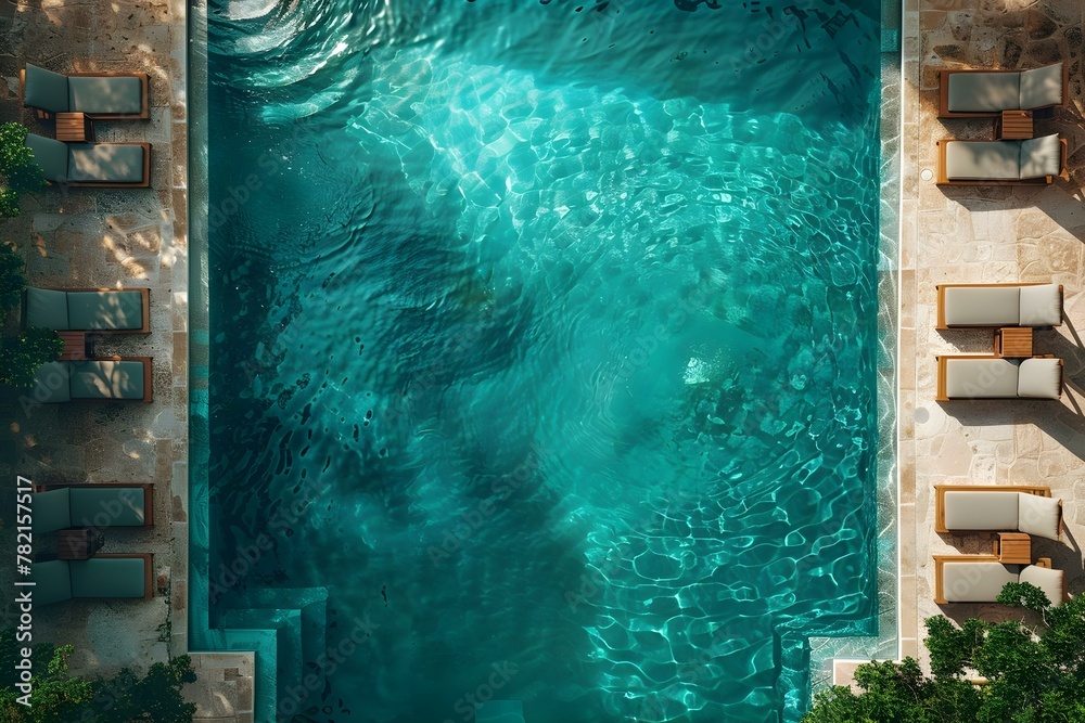 Tranquil Oasis: Luxe Poolside Serenity. Concept Poolside Relaxation, Luxury Retreat, Serene Escape, Tranquil Oasis Tranquil Oasis: Luxe Poolside Serenity. Concept Poolside Relaxation, Luxury Retreat, Serene Escape, Tranquil Oasis