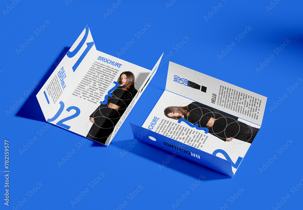 Open Tri Fold Brochure Mockup Stock Template Adobe Stock Open Tri Fold Brochure Mockup Stock Template Adobe Stock