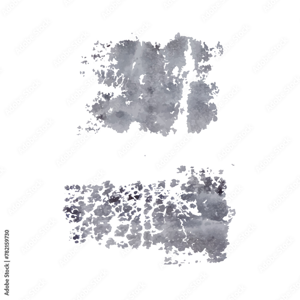 Vector grunge texture set. Graphic brushes on an isolated background. Scratches, paint stains, smears. Vintage effect. Vector grunge texture set. Graphic brushes on an isolated background. Scratches, paint stains, smears. Vintage effect.