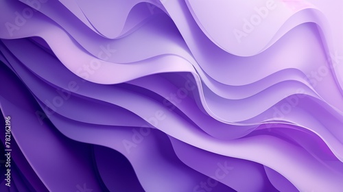 Abstract Lavender Wave created with Generative AI Technology, ai, generative