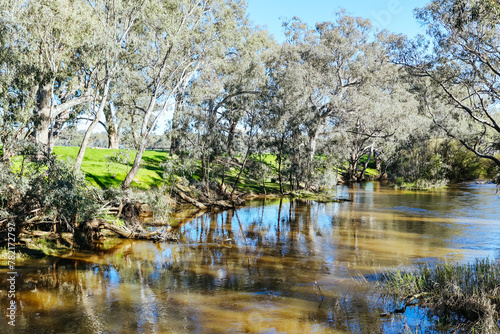 Campaspe River in Axedale in Australia photo