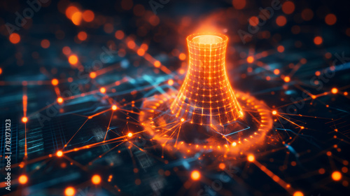 Aerial View of Virtual Power Plant