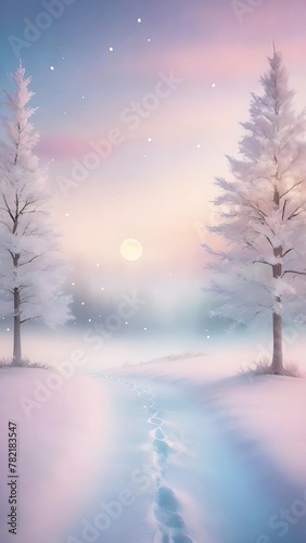 Whispers of Dawn: Serene Pastel Landscapes at Twilight © CreativeVirginia