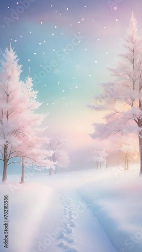 Whispers of Dawn: Serene Pastel Landscapes at Twilight © CreativeVirginia