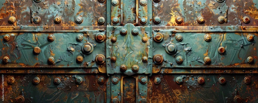 Fototapeta premium metallic background banner