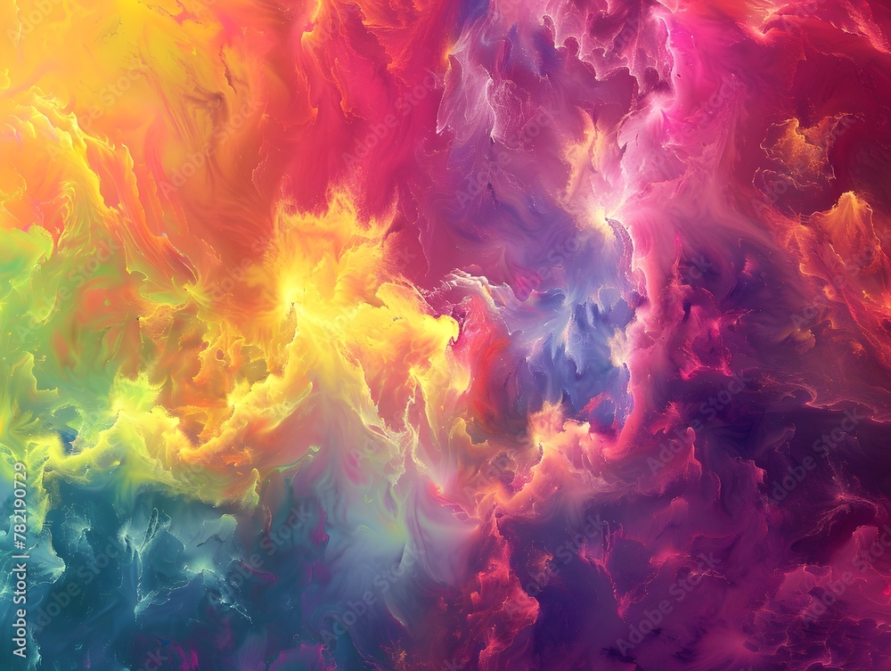Obraz premium Color Splash series, creativity and art lighted Coloro, modern backdrop