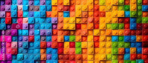 Lego background  lego wall with texture   multi-color wall  modern lego backdrop 