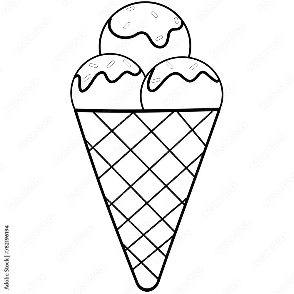 ice cream cone. ice cream cone.