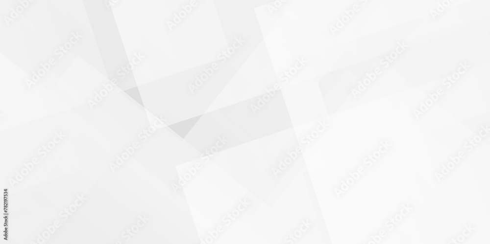 Obraz premium Vector abstract lines white square triangle wave technology minimal creative lined digital Shapes. abstract modern white and grey gradient color geometric line pattern background for website banner.