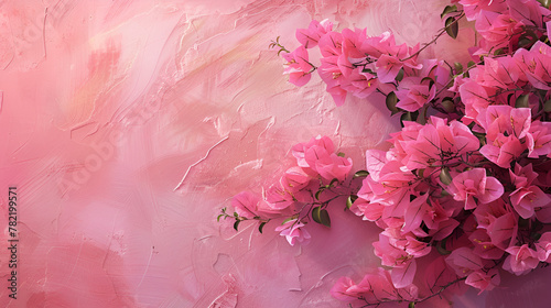 textura wallpaper con copy space para diseño o para decoración fondo tierno y romántico en tono rosa pastel contrastado suave fondo de florecimiento y primaveral