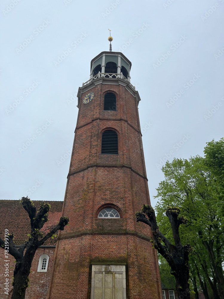 Church tower in Ditzum