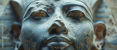 Ageless Gaze of Ancient Egypt's Legacy. Concept Ancient Egypt, Legacy, Ageless Gaze