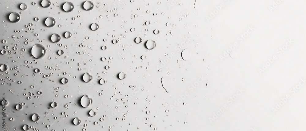 Soft grey hues with a single raindrop, captured in a delicate and serene moment of solitude. Soft grey hues with a single raindrop, captured in a delicate and serene moment of solitude.
