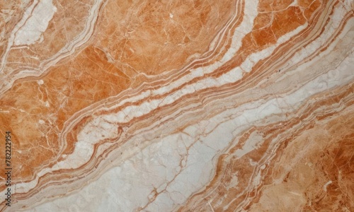 Orange marble texture background. Generative AI