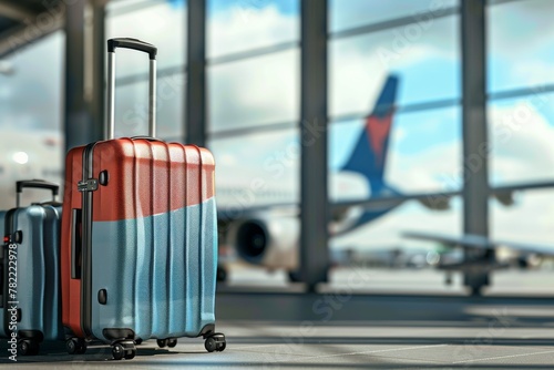 Ultimate Travel Convenience: Smart Suitcases with Biometric Locks, RFID Protection, and Proximity Alerts for Safe and Efficient Journeys photo