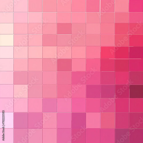 Pink and Purple Gradient Squares