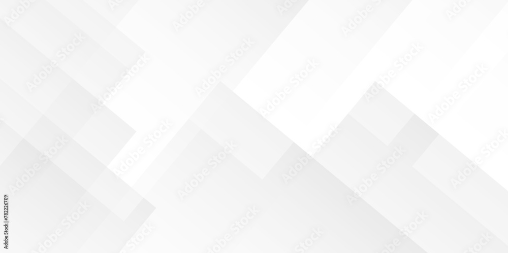 Fototapeta premium Vector abstract lines white square triangle wave technology minimal creative lined digital Shapes. abstract modern white and grey gradient color geometric line pattern background for website banner.