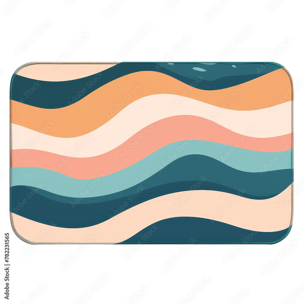 Laptop Case With Wavy Design isolated on a transparent background, clipart, graphic resource Laptop Case With Wavy Design isolated on a transparent background, clipart, graphic resource