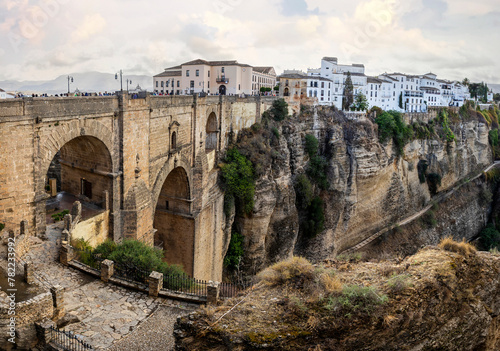 Famous bridge from Ronda village