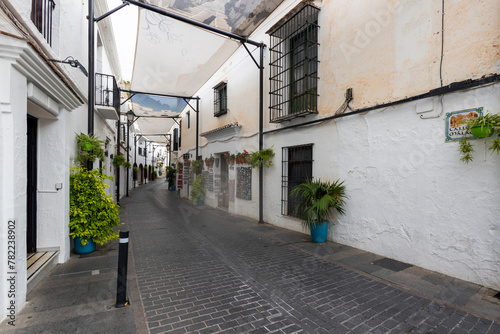 Beautiful and charming white village of Mijas