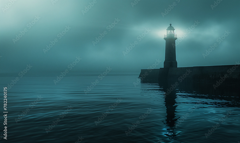 A Lighthouse with blue vibes