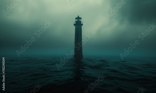 A Lighthouse with blue vibes